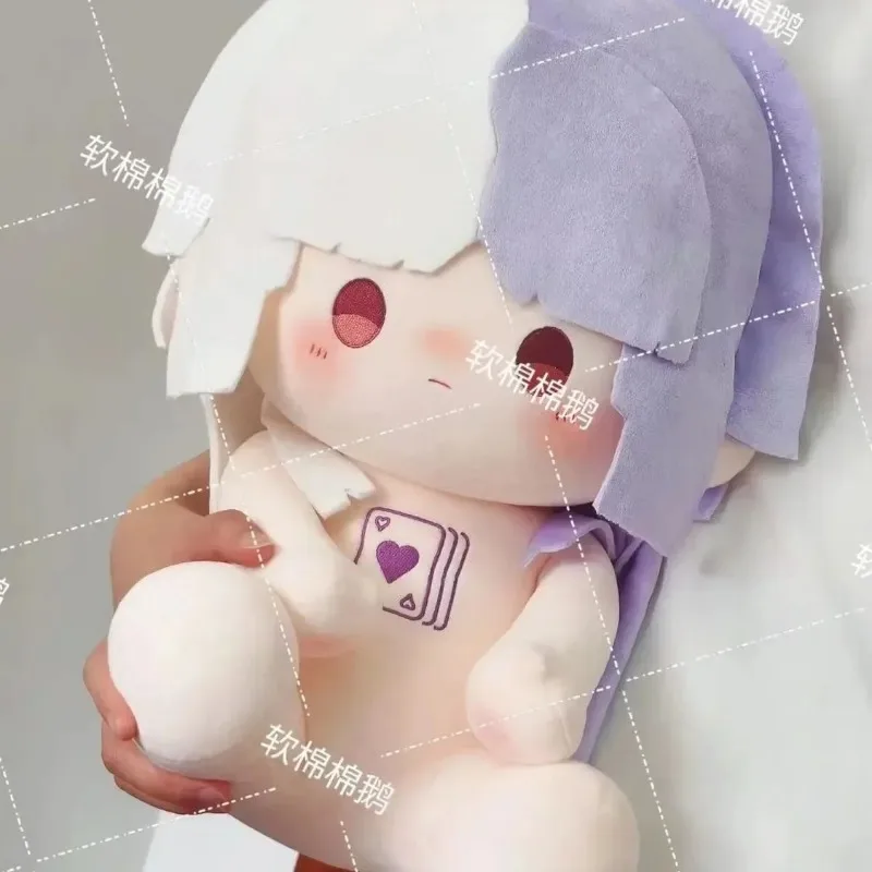 40 سنتيمتر أنيمي سمات سيجما Kawaii تأثيري الجلوس تستقيم لينة القطن دمية الجسم الكرتون DIY بها بنفسك فستان الملابس دمى أشكال المشجعين هدية #6