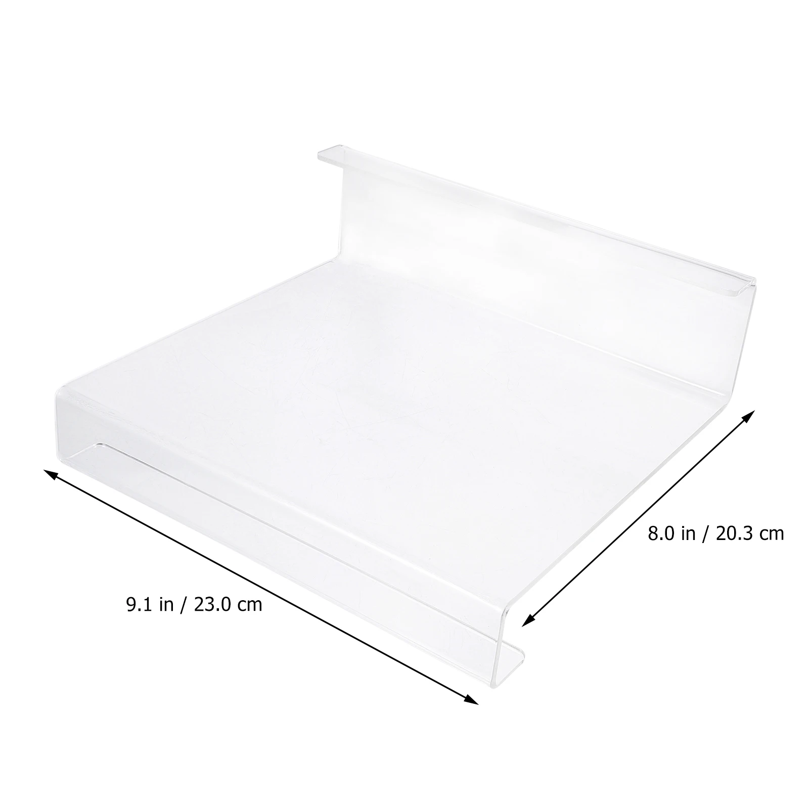 Durable Transparent Treadmill Book Holder Rack For Tablet Magazine Acrylic Reading Frame Ebook Storage Display Stand Flat Home