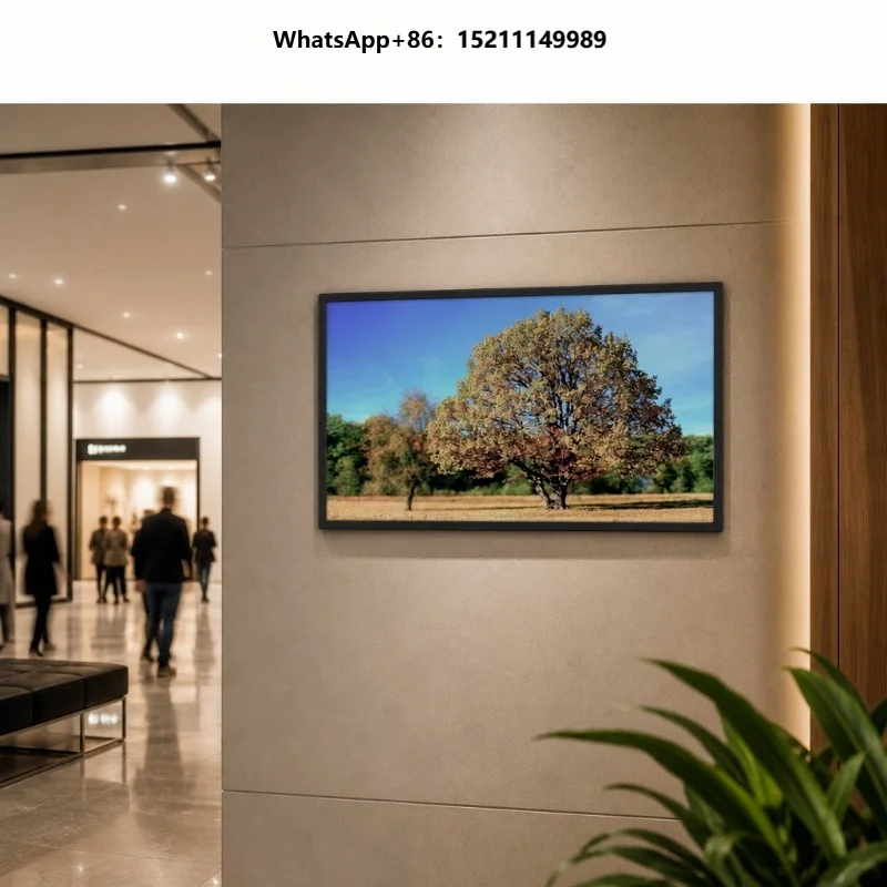 25.3 Inch Spectra6 Color E Ink Display 3200x1800 Digital Signage E-Paper Screen Retail Mall CMS Customizable OEM ODM Panel