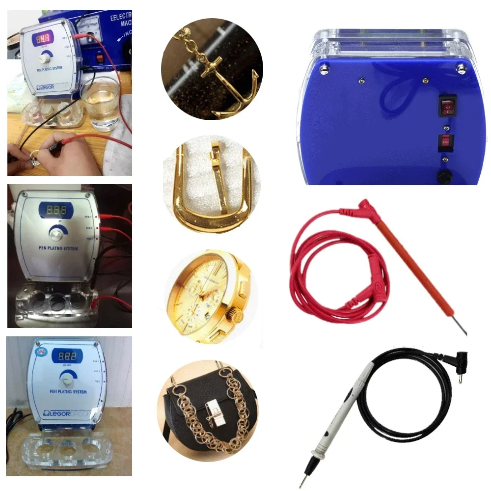 Hot selling Jewelry Making Supplies Gold Plating Solution Machine Jewelry Plater Pen Plating System Machine Plater