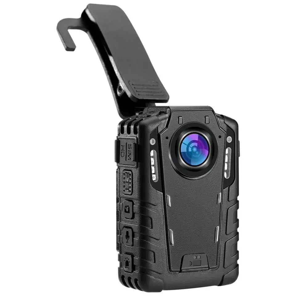 HDR تصحيح تشويه LDC ديناميكي واسع H.264 تيار منخفض للغاية ROI ترميز المنطقة الذكية 1080 كاميرا الجسم لتسجيل الفيديو