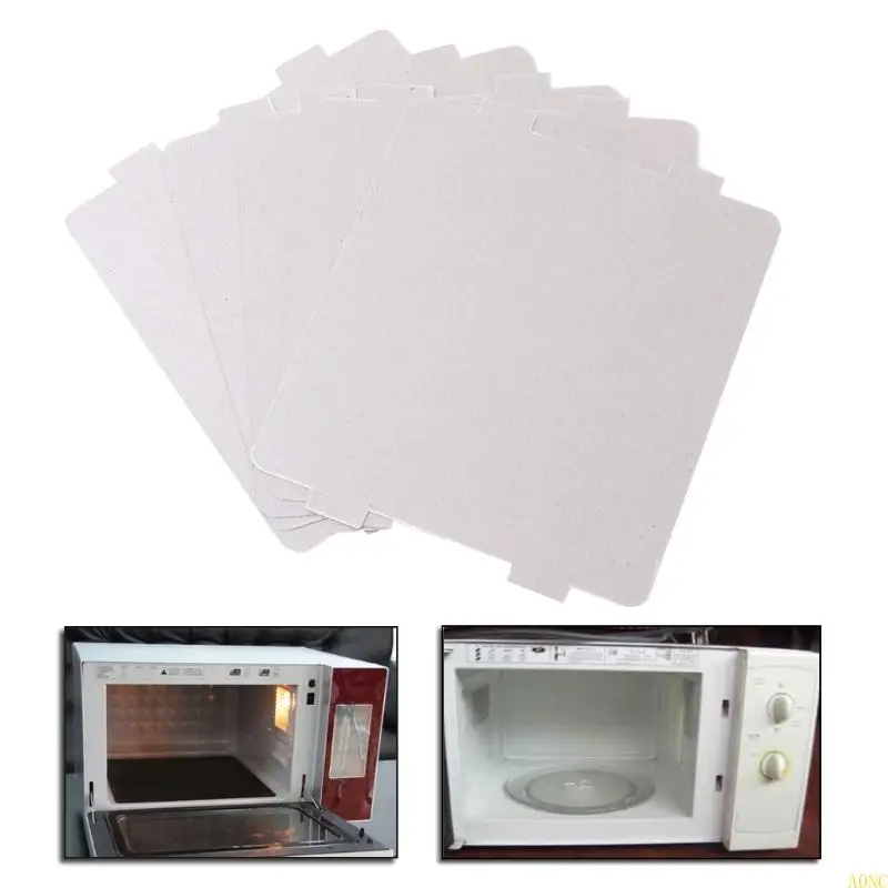 A0NC 5PCS MICA PLAQUES FIGNES MICONS FOUR RÉPARATION PARTIE 108X99MM CUISINE POUR MIDEA