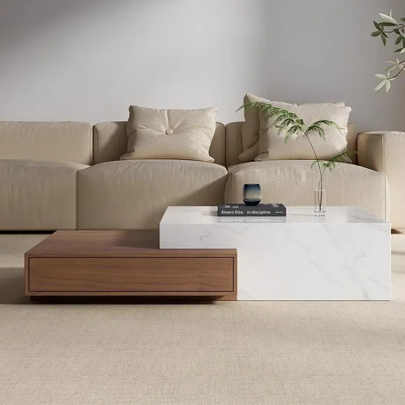 

Милый деревянный журнальный столик Xenomorph, нерегулярный европейский уникальный милый современный приставной столик для вечеринки, расслабляющий Couchtisch, уникальная мебель