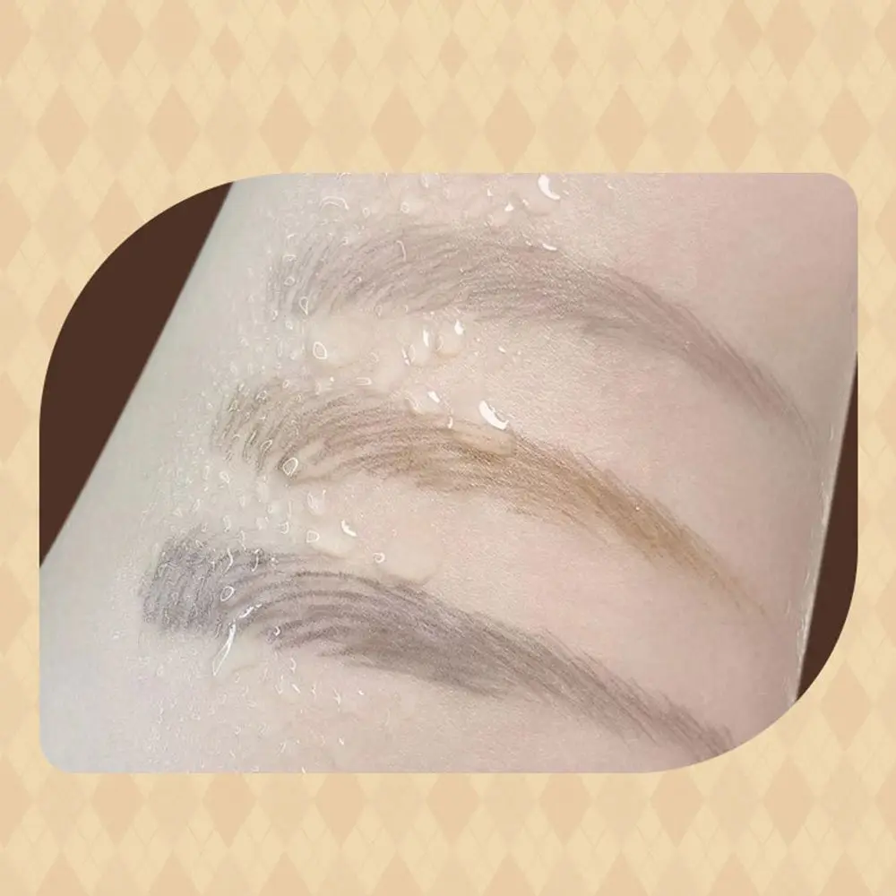 Stylo de tatouage pour sourcils, cosmétique, longue durée, sans floraison, liquide à l'eau, outils de maquillage, Eyeliner, 2 pièces