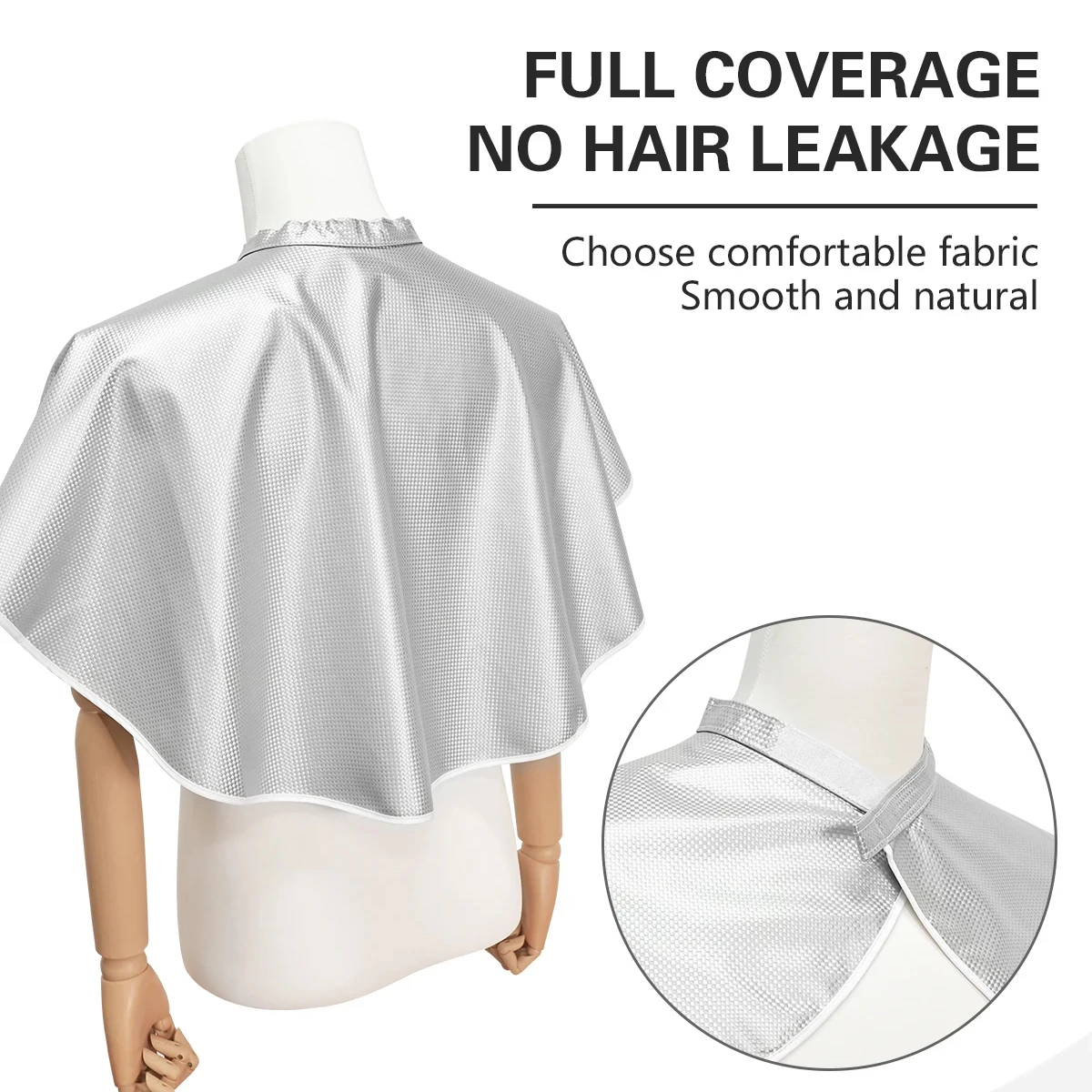 

Barber Shop Hair Shawl Hair Cutting Dyeing Shawl Waterproof Durable Hair Cape Salon Hairdressing Styling Shawl Tool