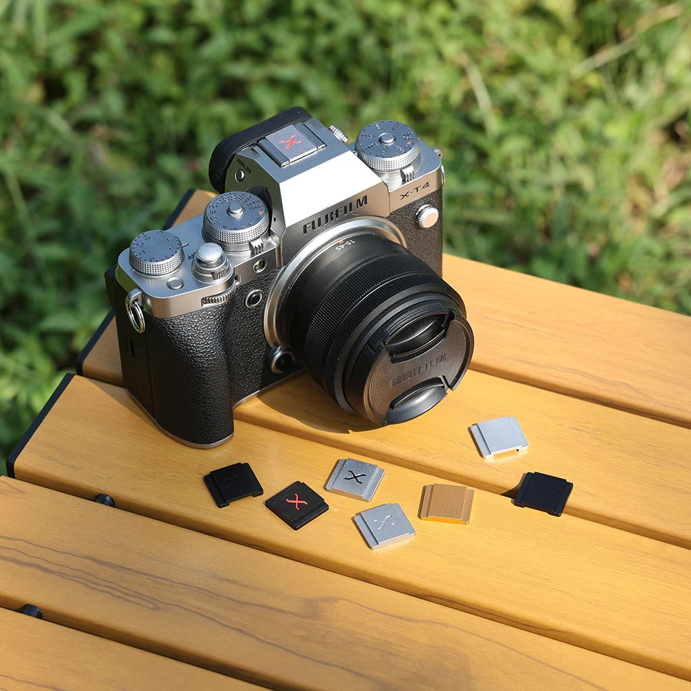 كاميرا معدنية الحذاء الساخن غطاء حامي كاب لكانون R50 نيكون Z9 Z8 سوني فوجي XT5 XT50 XM5 XE5 X-HF1 XS20 لايكا SLR اكسسوارات #2