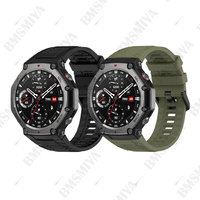 2x Soft TPU Strap for Amazfit T-rex 3 Band Bracelet Replacement Wristband for Huami T-REX3 Watchband Smart Accessories