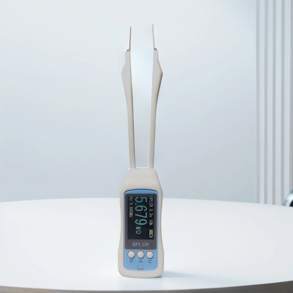 LCR Bridge Meter Digital Display Handheld Smart SMD Tweezers Tweezer Tester Capacitance Inductance Resistance Tester