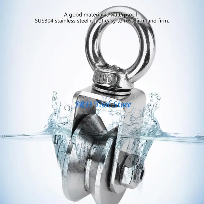 A2UD Super Supive Pulley Wheel Wheel Pulley Blocks Vòng 360DEGRE