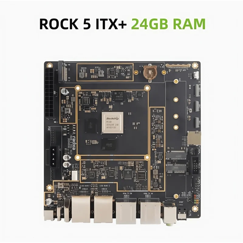 Radxa ROCK 5 ITX+ RK3588 CPU Octa-core Mini-ITX motherboard LPDDR5 8K