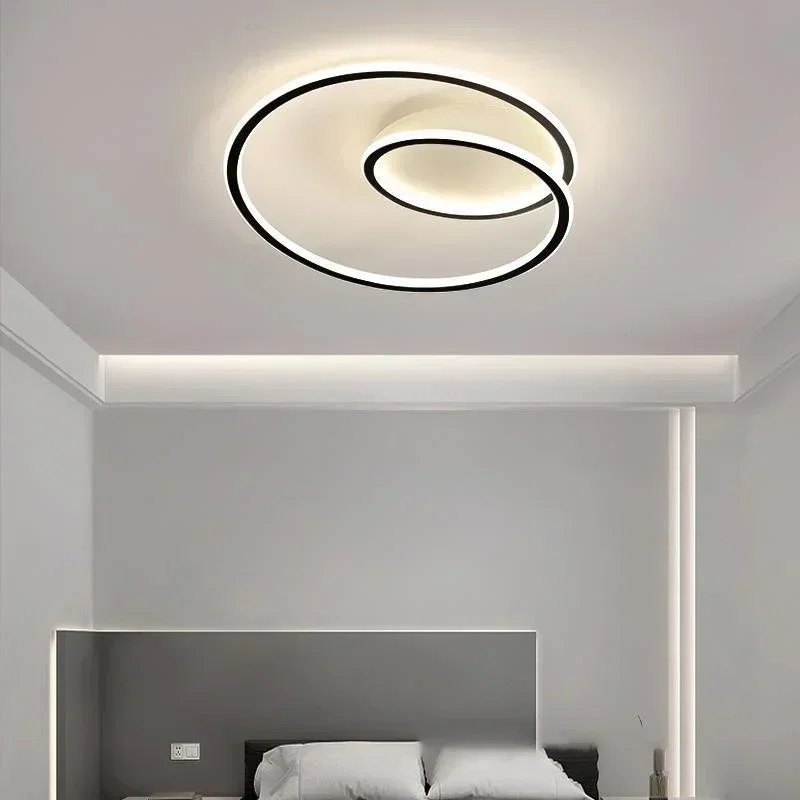 

Modern LED Minimalist Ceiling Lamp For Living Dining Room Bedroom Study Restaurant Aisle Lighting Fixture Lustre Home Decoration