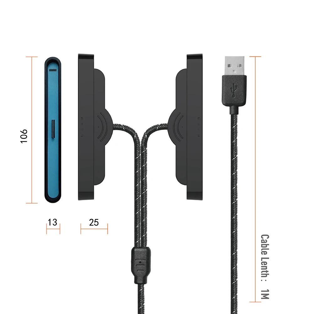 Ladekabel Tragbares Ladekabel Controller-Ladegerät für Nintendo Switch2 Joy-Con