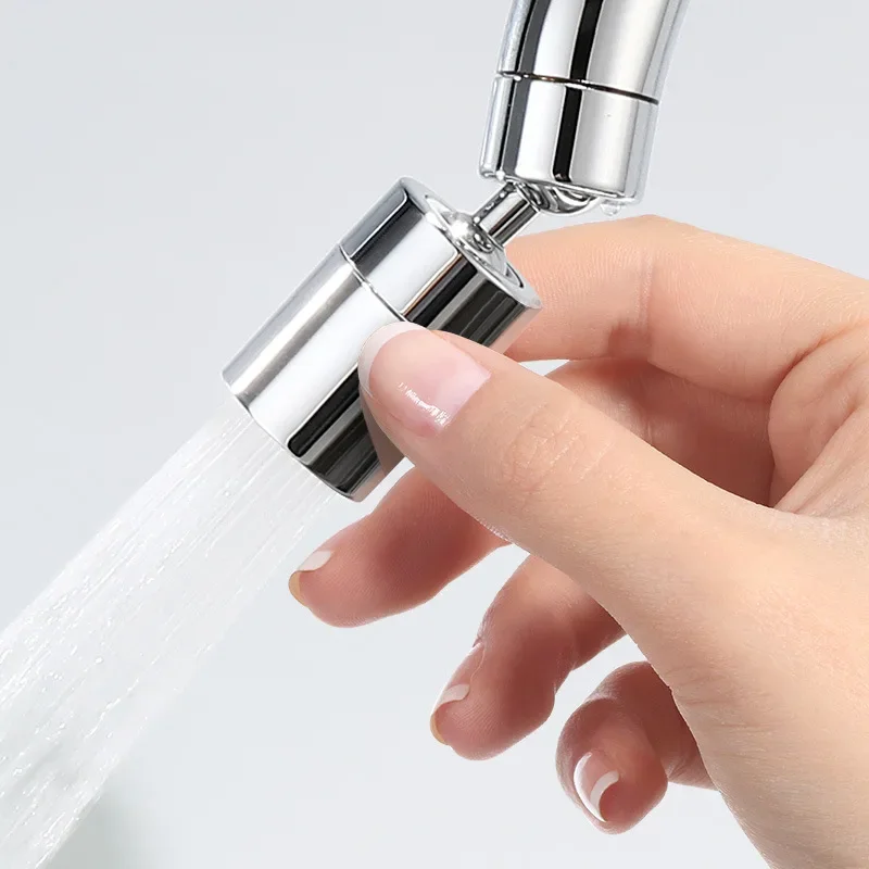 Universal 720 °Rotation Faucet Extender Spray Head Plastic Splash Filter Faucets Water Saving Nozzle Sprayer Bathroom Accessorie