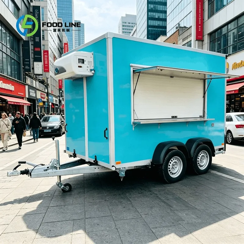 Customized Refrigerated Box Trailer With Aluminum Diamond Plate Floor And Double Rear Doors Bulk Order Lower Price For Export