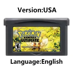 GBA Game Cartridge Pokemon Series Odyssey Ultraviolet Doubles FireRed Silver Rival Rom Hack Videogameconsolekaart
