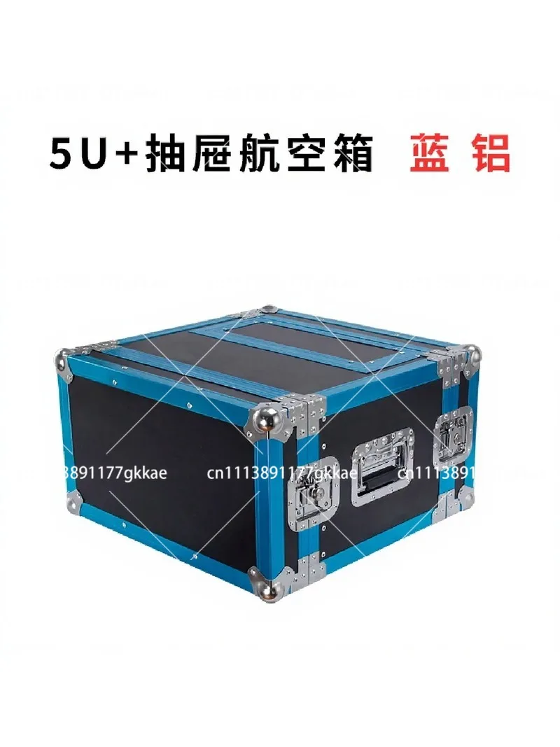 4U Microphone Flight Case Rack 5U Wireless Receiver Mic Box 3U Aluminum Chassis 6U Drawer