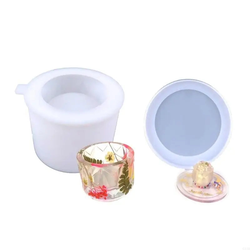

Удобная DIY Flower Flanter Dropming Flue Flue Гибкая кристаллическая силиконовая плесень для украшений украшений плесень