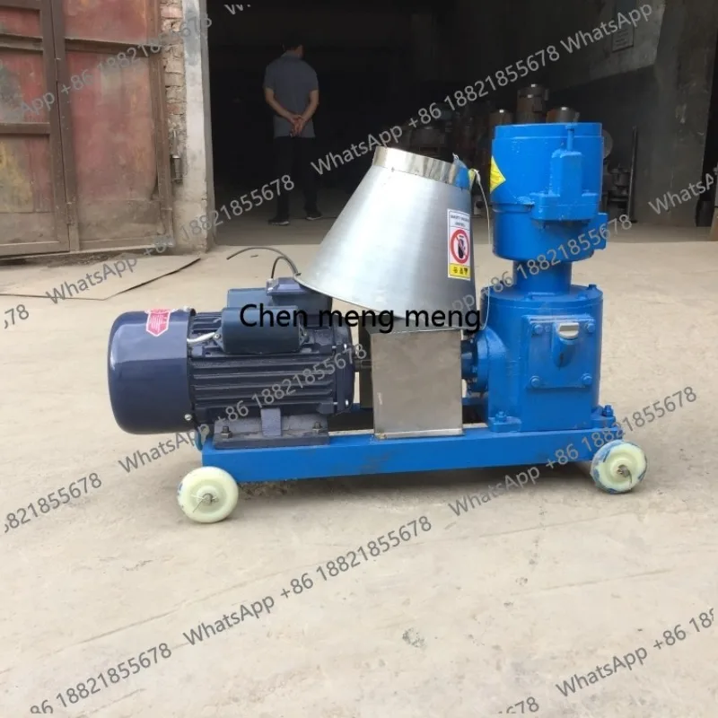 2024 Hot Sales Animal Feed Processing Special Poultry Farm Cattle Mini Chicken Pig Feed Pellet Machine Die sel Feed Granulator