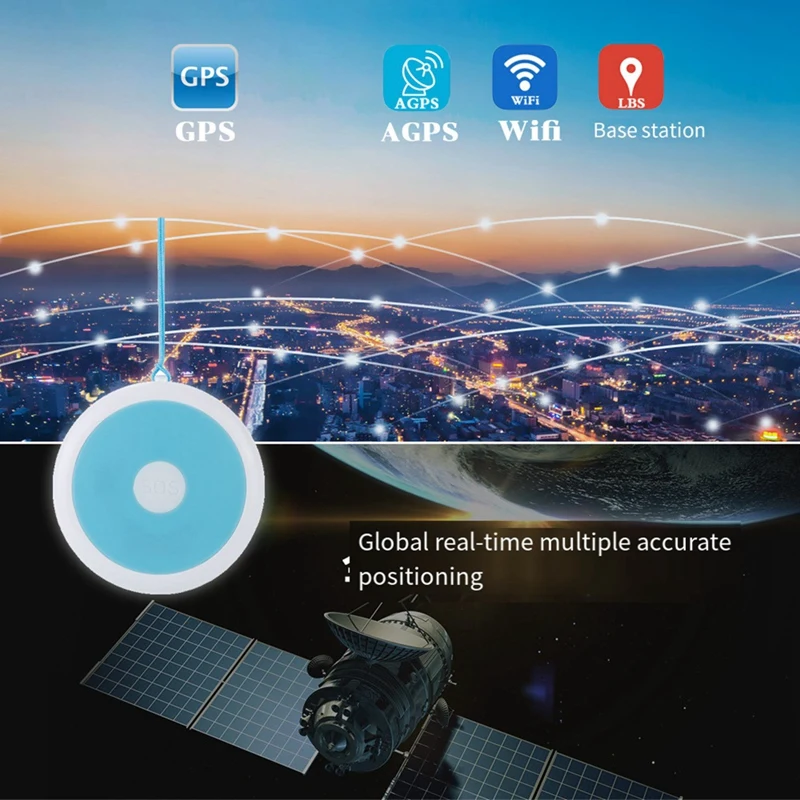 4G GPS Locator Personal Emergency Response Alarm Children Kids Safe Locator With Talk Function For Elderly Children