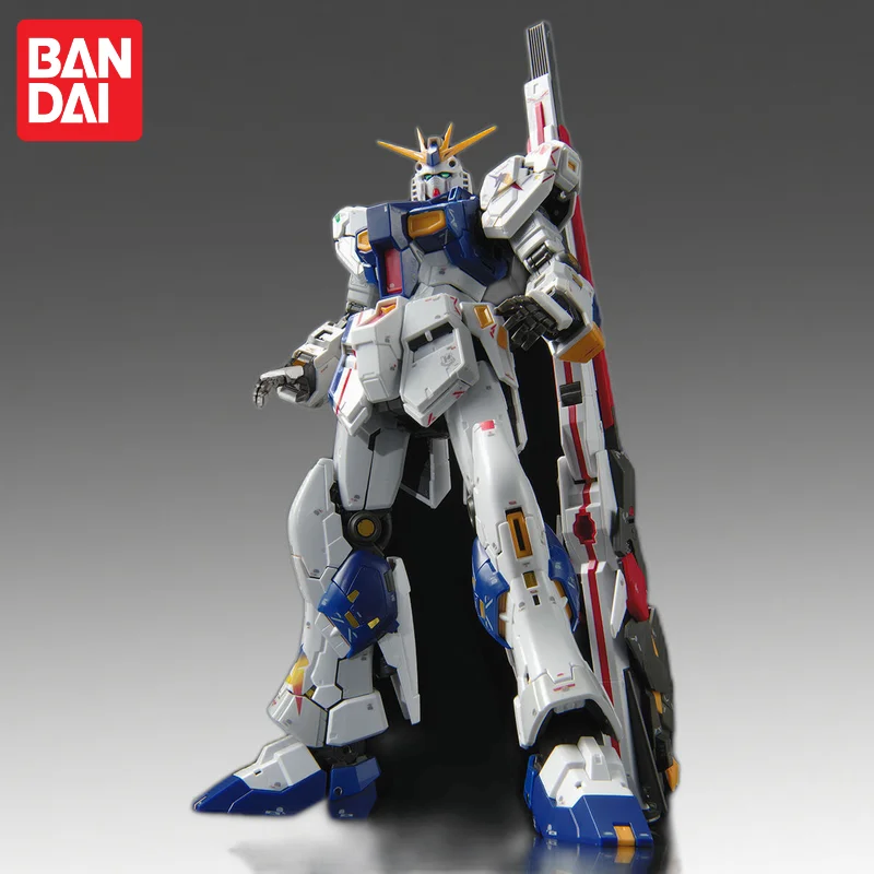 In Stock Bandai Original Rg 1/144 Rg-gundam Nu Gundam Action Figure Model Doll Brand New Boxed Anime Characters Toys Model