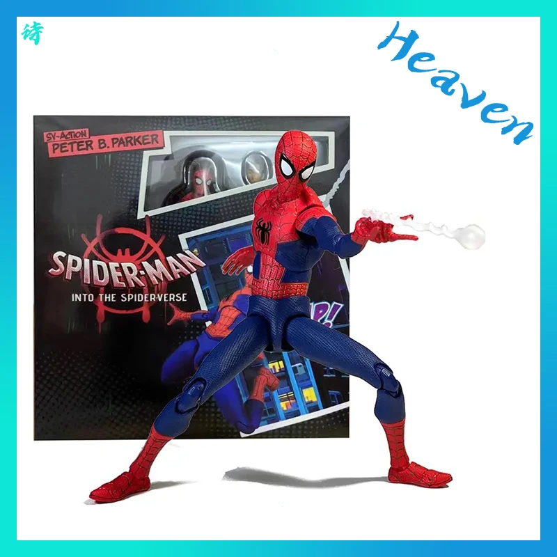 

Spider Man Parallel Universe Peter Parker Mobile Figurine New Reprint In Stock Spider Man Figurine Home Decroation Birthday Gift