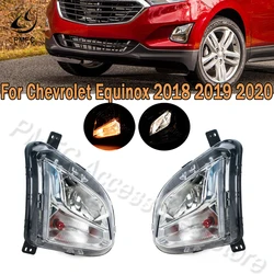 PMFC Fog Lamps Foglight Daytime Running Lamp DRL Fog Lights For Chevrolet Equinox 2018 2019 2020 Headlight Fog Light Headlights