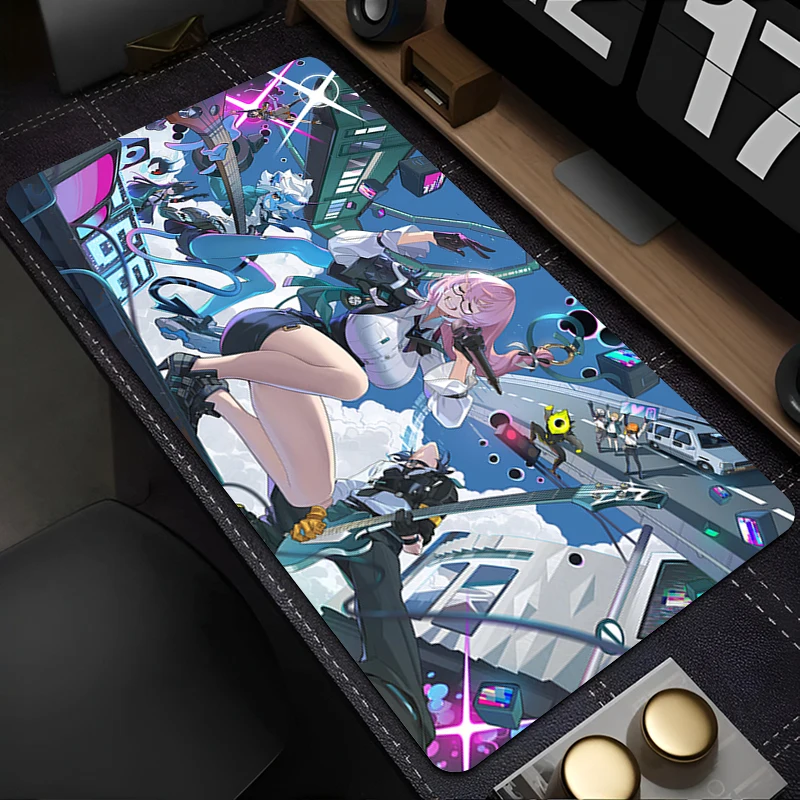 

Mousepad Gaming Mouse Pad PC Accessories Non-slip Keyboard Pad Desk Mat Rubber Zenless Zone Zero Tsukishiro Yanagi Extended Pad