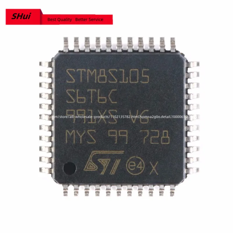 5PCS/50PCSlot STM8S105S6T6 STM8S105 STM8S105S6T6C STM8S105S6T6C 105S6 105S6 QFP-48 NEW AND ORIGIANL In Stock