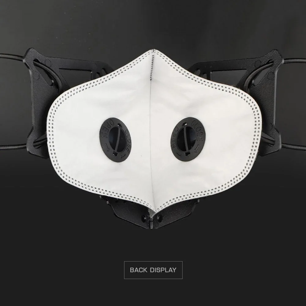 Tactical Mask Half Face Collapsible Butterfly Shape Mask Dustproof and Windproof For Outdoor Hunting Airsoft Riding Cosplay Gear