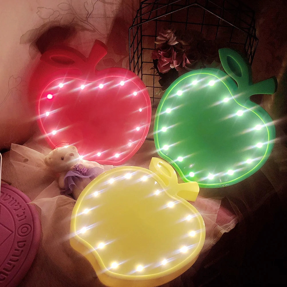 مصباح LED على شكل تفاحة بتصميم فواكه، مصباح بجانب السرير، مصباح ليلي لغرفة النوم، مصابيح تعمل بالطاقة بجانب السرير