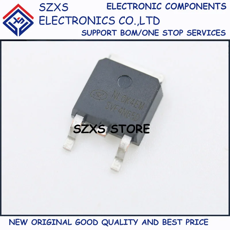 

New Original 50Pcs SVF4N65D TO-252 4A 650V MOSFET Field-effect Transistor In Stock Electronic Components Good Quality