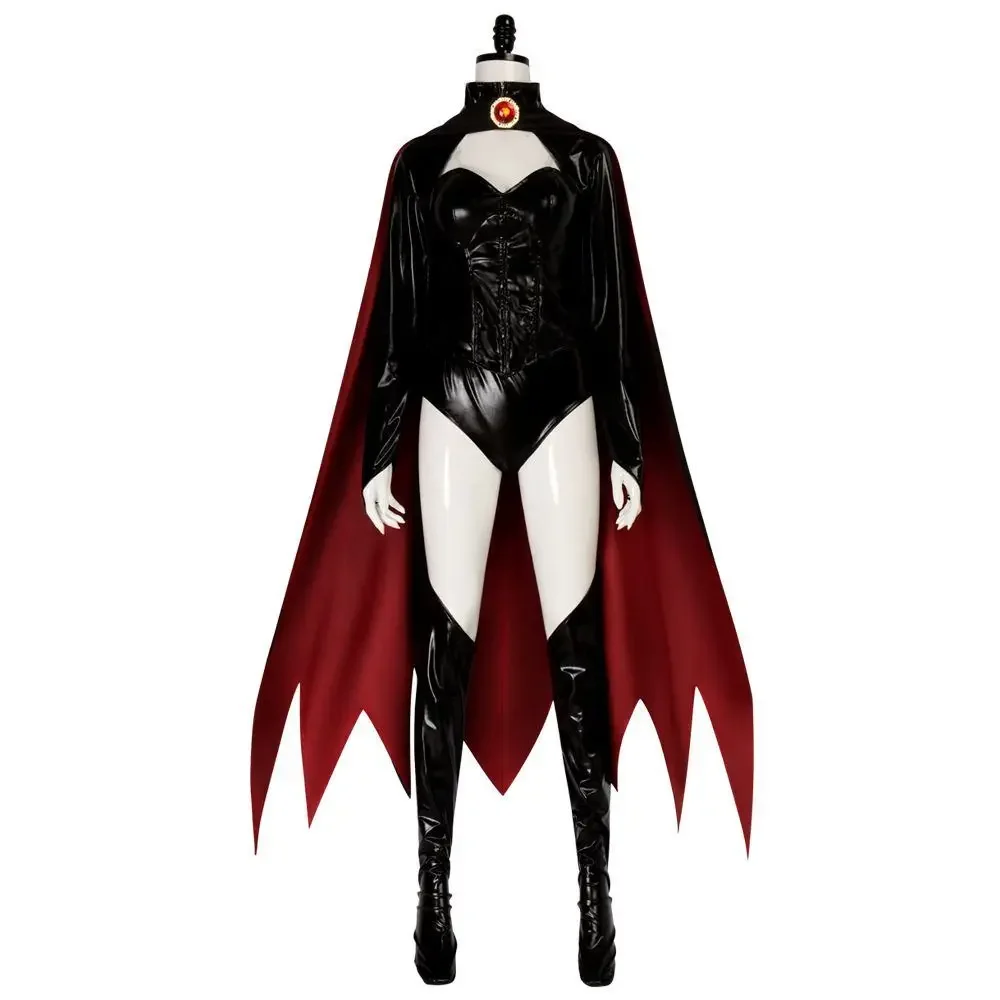 

Qin Dr Costumes Role Playing Leather Jacket and Tight Fitting Suit Set Game Halloween Xmas Carnival Full Set