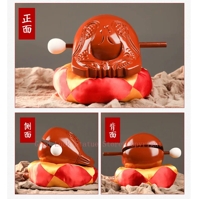 HOT SALE HOME Temple Taoism Buddhism believer chanting scriptures Buddhist Articles Instrument Pray Muyu wooden fish knocker