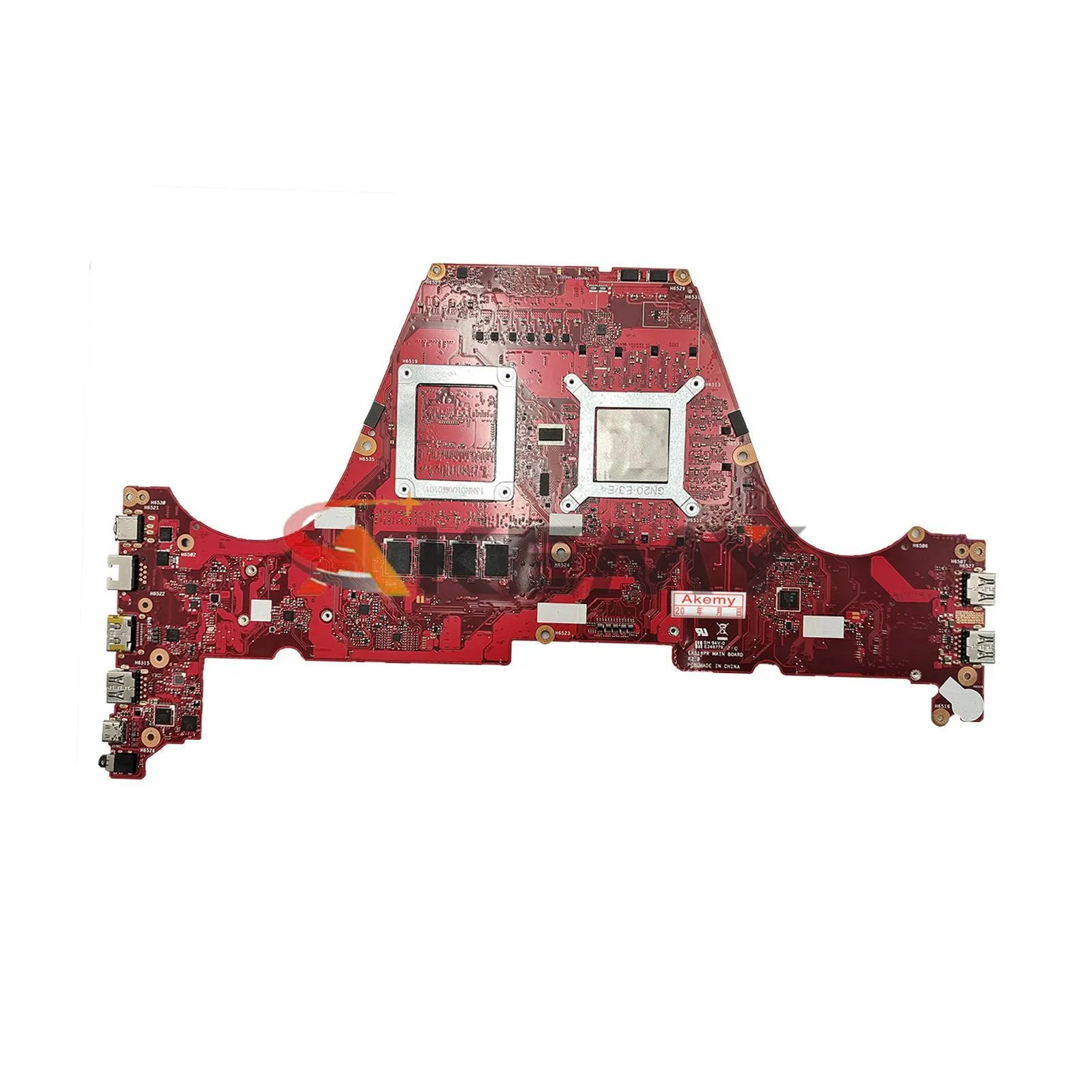 Imagem -03 - Shenzhen Fx516pr Mainboard para Asus Tuf Dash F15 Fx516pm-hn129t Placa-mãe I511300h I7-11370h Cpu 8gb Ram Rtx3060 V6g