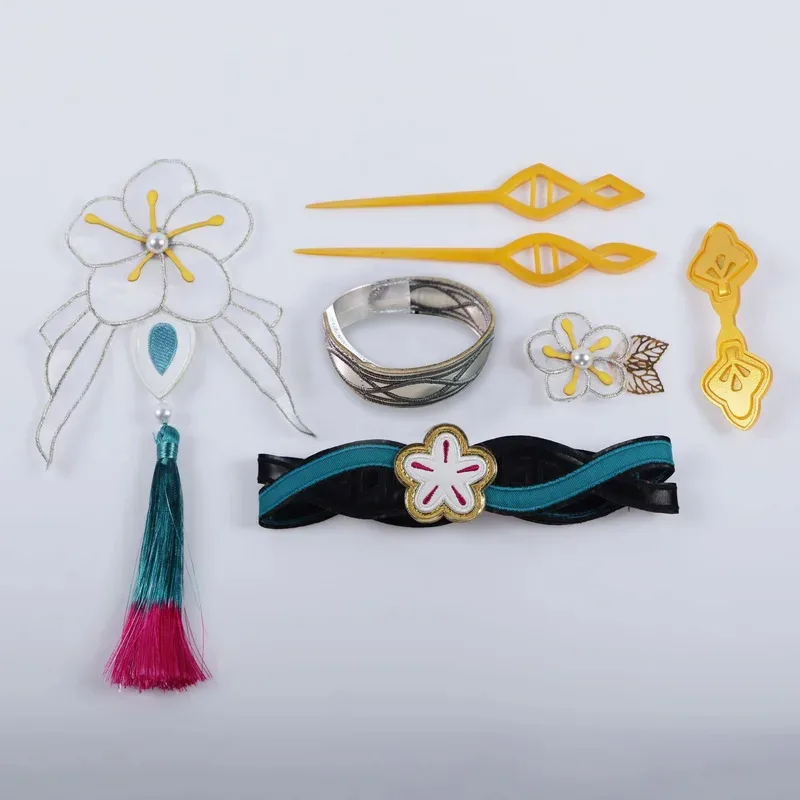 

COSda@Ruan Mei Cosplay Costume Honkai Star Rail Wig Shoes Sexy Woman Dress Earrigs Pearl Necklace Uniform Full Set Cosplay PropC