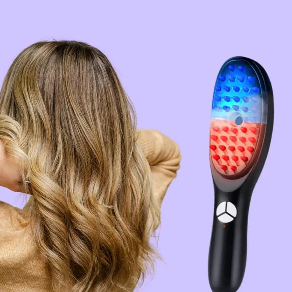 

Scalp Massage Comb Light Therapy Head Massage Comb Anti Hair Loss Anion Spray Brush Stress Relief Dropshipping