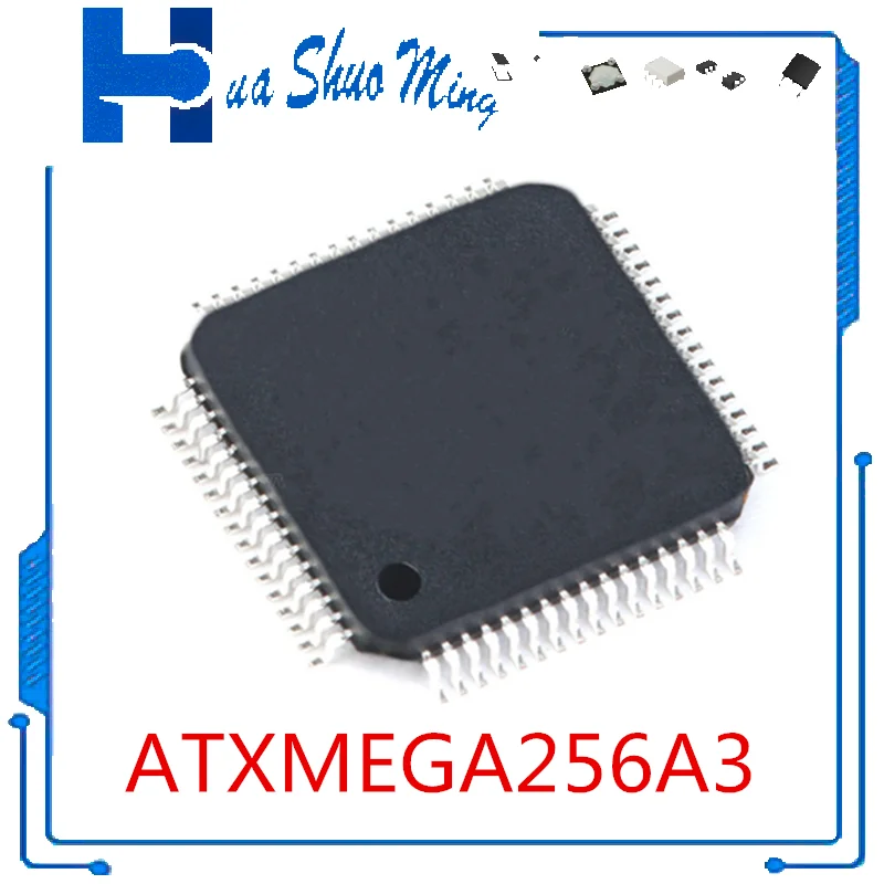 

2Pcs/Lot ATXMEGA256A3U-AU ATXMEGA256A3-AU ATXMEGA256A3 TQFP64