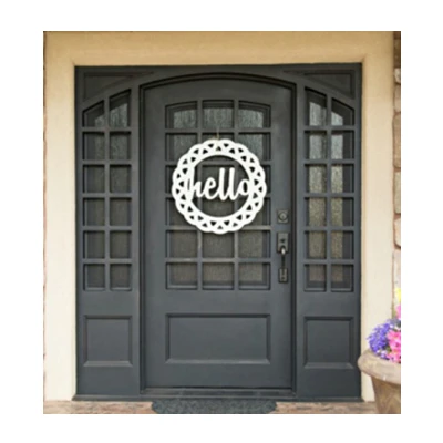 

Support Customization Single Main Door Exterior Iron Gate Price Iron Door