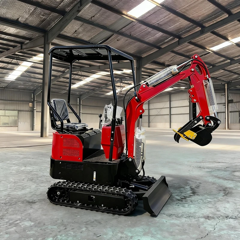 

Мини-экскаватор 0,8 тонны с двигателем Kubota, стандарт EPA/Euro 5, многофункциональный, дизельный, для строительных работ.