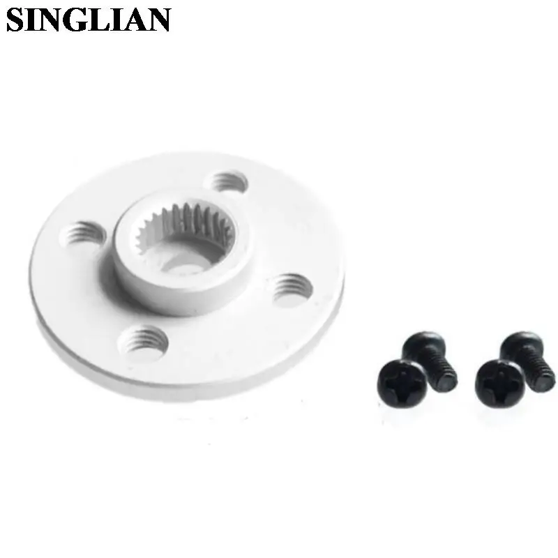 Small Disc 25T Standard Steering Gear General Metal Steering Wheel MG995 MG996 Standard Configuration For Robot