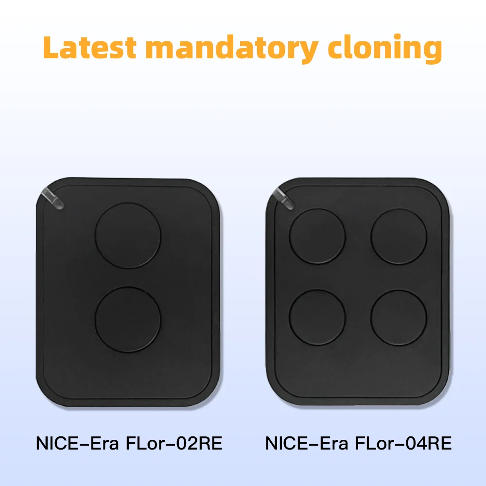 

Era FL02RE FL04RE Electric Garage Door Opener 433.92MHz Remote Control 433MHz Handheld Transmitter Automatic Receiver