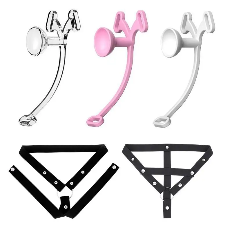 Wearable Sissy Chastity Cage For Men Upgrade FuFu Clip Panty Binding Chastity Device Flat Penis Erotic Sex Toy