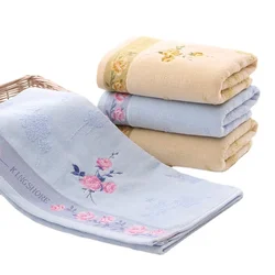 High Quality 100% Cotton Towels Embroidered Hotel Towels Soft Absorbent Quick Dry Bathroom Towel Set Hand Towels Luxury Towels