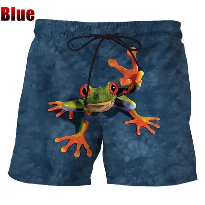 Fashion Summer Casual Mens Shorts 3D Printed Men\'s Beach Shorts Cute Funny Animal Shorts Quick-dry Surfing Board Shorts Swimsuit