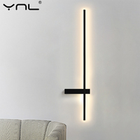 Modern Long LED Wall Lamp Bedside Table Interior For Home decoration Wall Light Fixture Sconces Night Light Bedroom Corridor