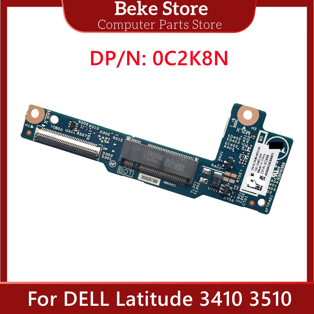 

Beke 0C2K8N New Original For DELL Latitude 3410 3510 Laptop SIM Card Reader Board C2K8N CN-0C2K8N Fast Ship