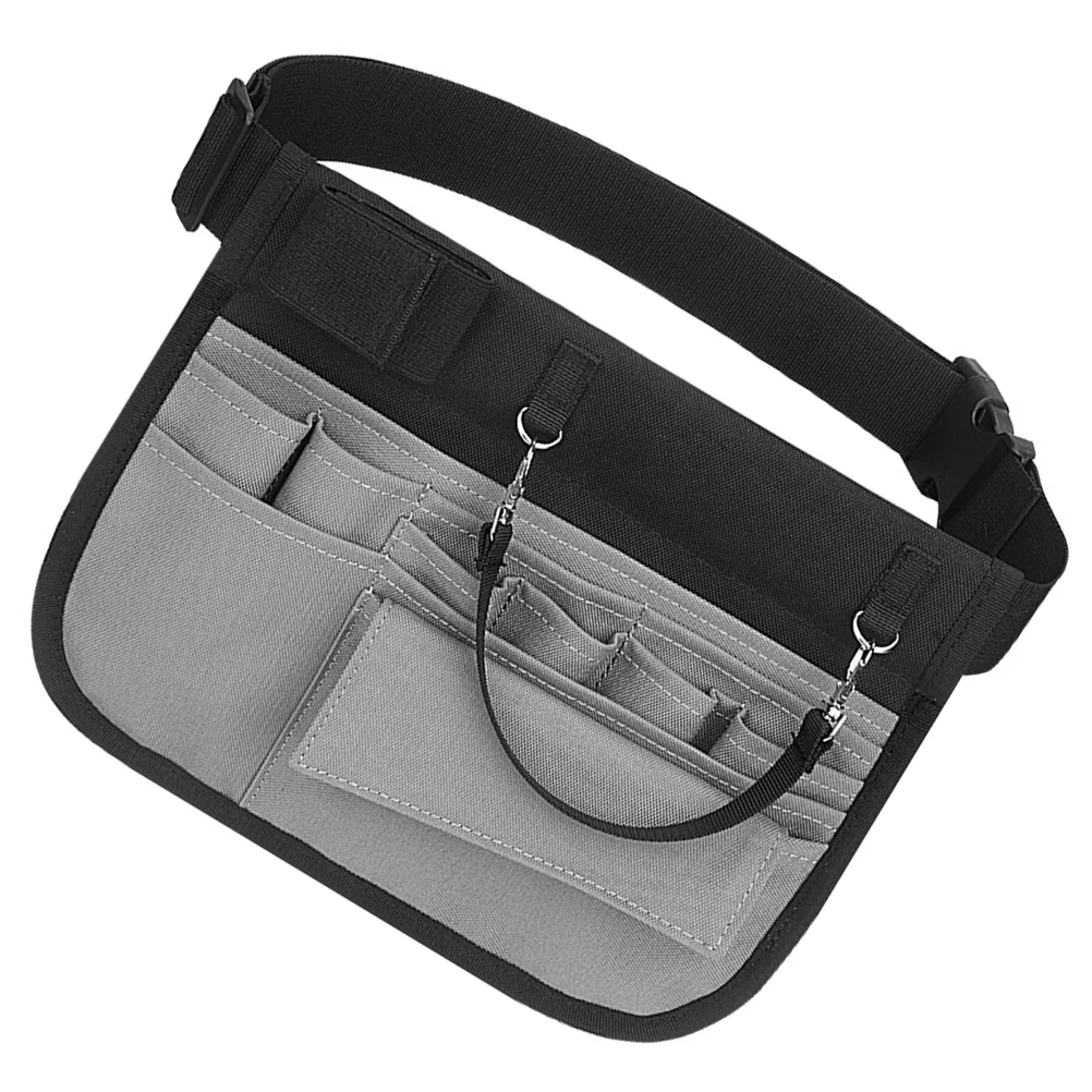 

Nurse Tool Waist Bag Large Pockets Hairdresser Belt Utility Pouch Storage Spray Bottle Scissors Comb Razor Phone Adjustable