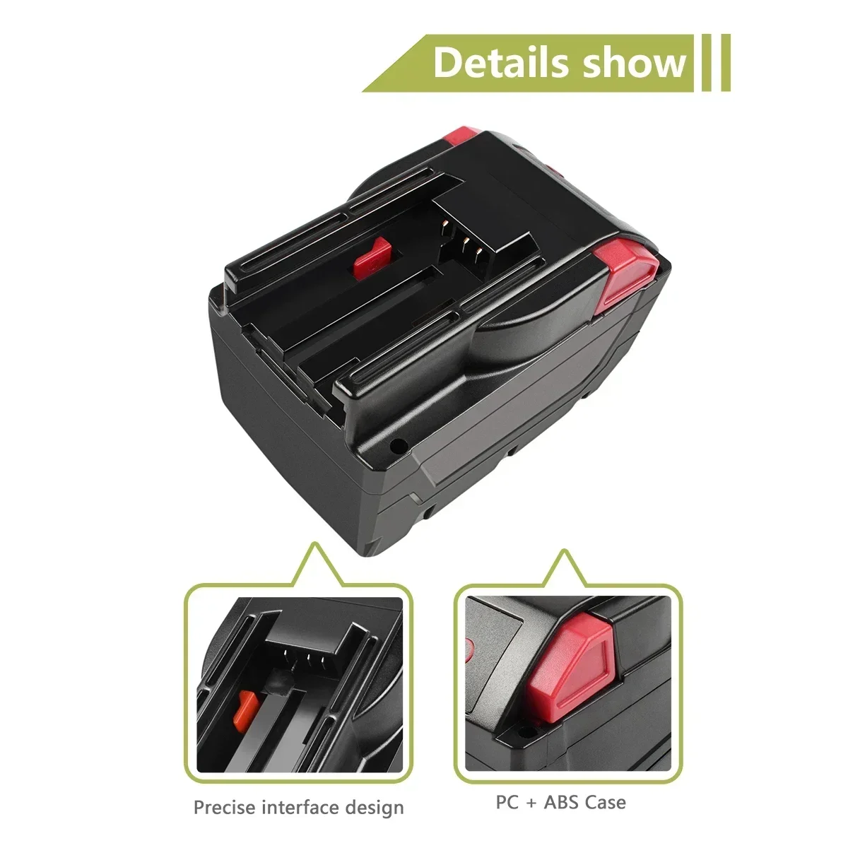 Battool 28V 6.0Ah Li-Ion Replacement Battery For Milwaukee Tool 28V M28 48-11-2830 0730-20 0726-22 0780-20 with LED Batteries