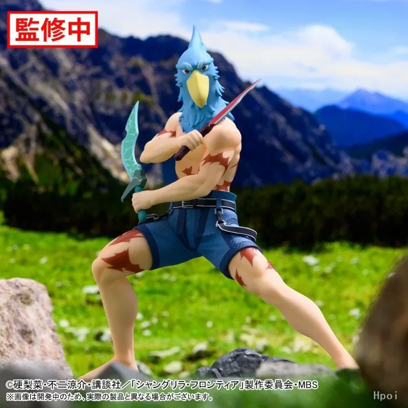 SEGA Genuine Shangri-La Frontier Anime Figure Sun Lach Arthur Pencilgon Action Toys for Kids Christmas Gift Collectible Model