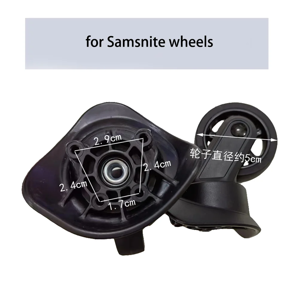 

for Samsnite luggage wheels HK4 Silent wheel HINOMOTO pulley Luggage maintenance casters pull rod case wheels